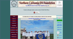 Desktop Screenshot of ncdxf.org