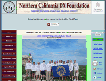 Tablet Screenshot of ncdxf.org